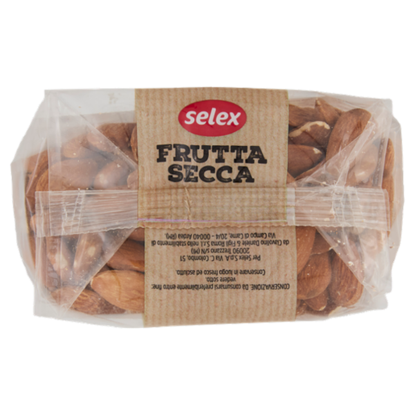 Selex Frutta Secca Mandorle Sgusciate 500 g
