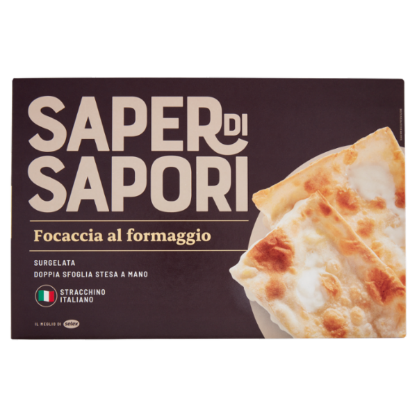 Selex Saper di Sapori Focaccia al Formaggio Surgelata 300 g