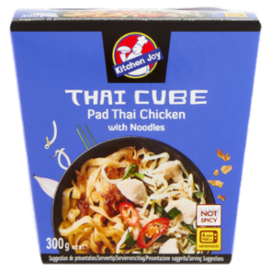 Kitchen Joy Thai Cube Pad Thai Chicken With Noodles 300 g