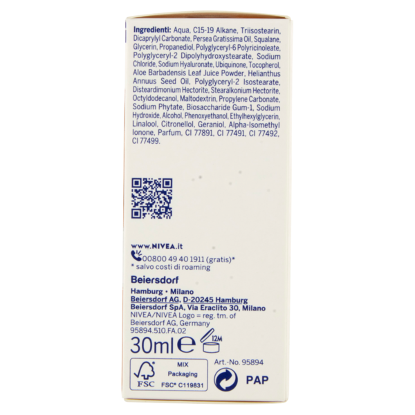 Nivea Q10 Anti-Rughe Power 3in1 Siero Fondotinta 02 Dark 30 ml