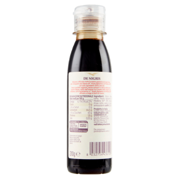 De Nigris Glassa 100% Naturale con 