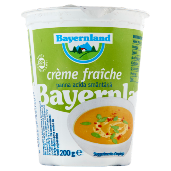 Bayernland crème fraîche panna acida 200 g