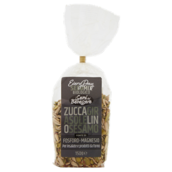 i Semi Del Benessere Every Day Seedmix Biololgico Zucca Girasole Lino Sesamo 150 g