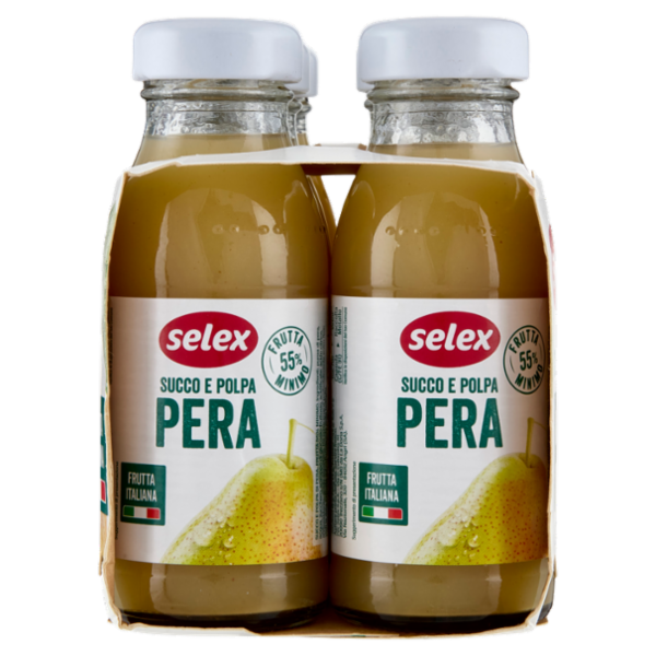 Selex Succo e Polpa di Pera 6x125 ml