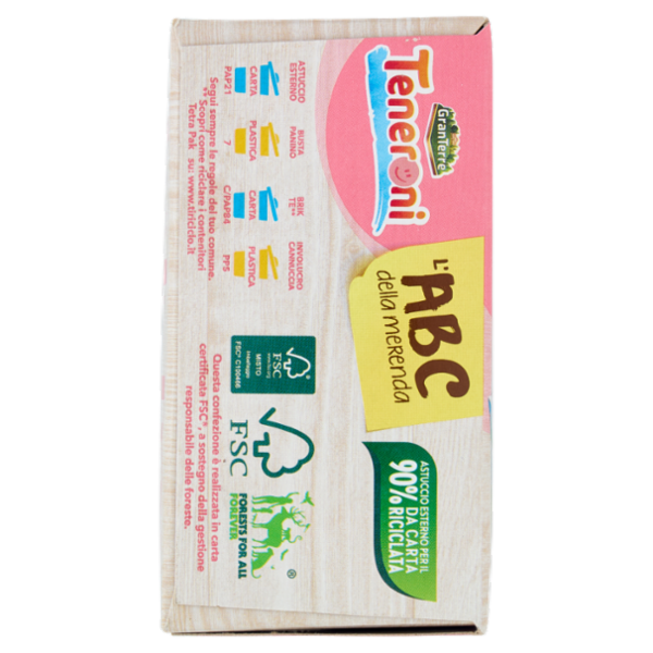 Teneroni l'ABC della merenda Panino Soffice con Prosciutto Cotto e Formaggio