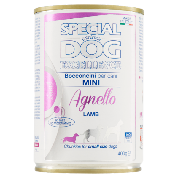 Special Dog Excellence Bocconcini per cani Mini Agnello 400 g
