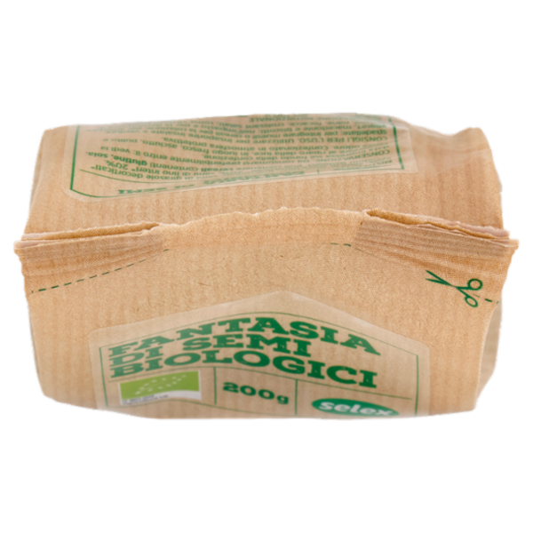 Selex Mix Fantasia di Semi di Lino, Girasole e Zucca Biologici 200 g