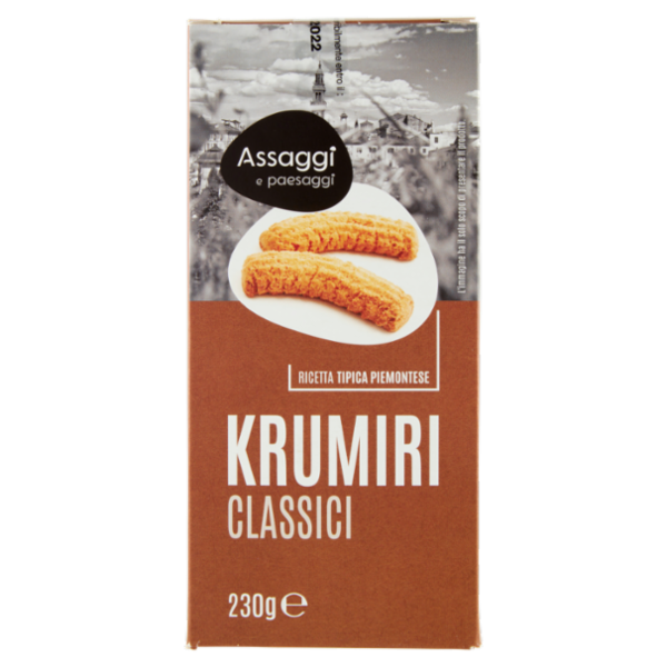 Assaggi e paesaggi Krumiri Classici 230 g