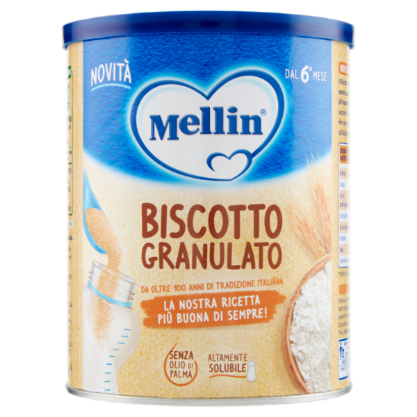 MELLIN Biscotto Classico Granulato da sciogliere nel biberon 400 g