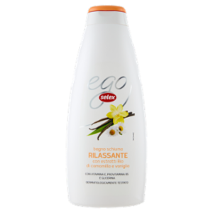Selex Ego Bagno Schiuma Rilassante Camomilla e Vaniglia 750 Ml