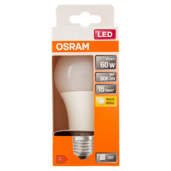 Osram Led Star Classic A 60 Warm White 8.5 W E27