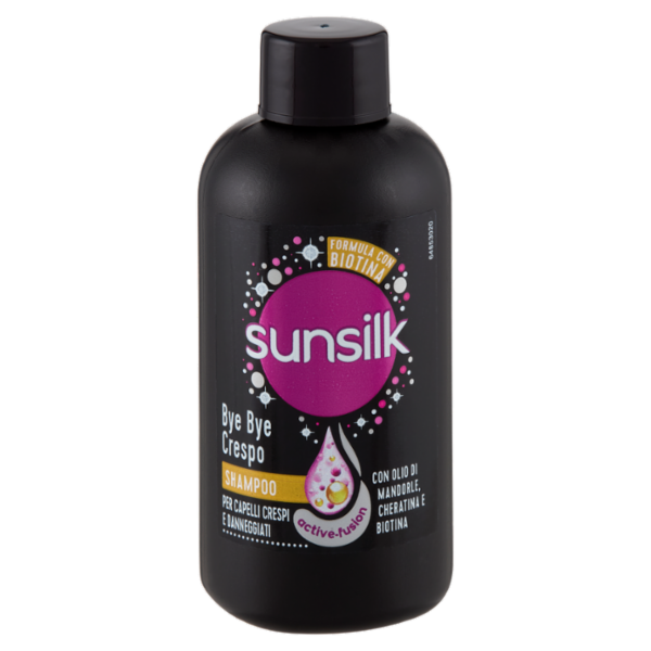 sunsilk Bye Bye Crespo Shampoo per Capelli Crespi e Danneggiati 100 mL