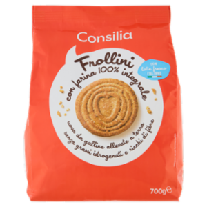 Consilia Frollini Integrali Con Farina 100% Integrale 700 g