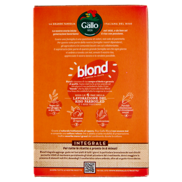Gallo blond Integrale 500 g