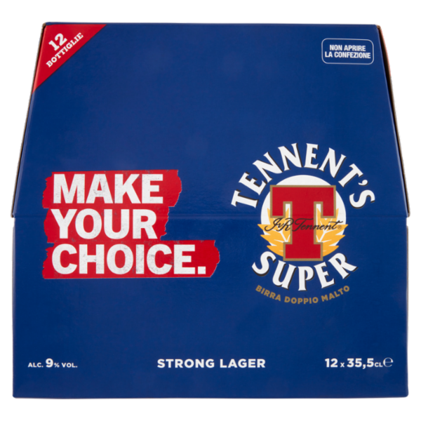 TENNENT'S SUPER bottiglia 12x35,5cl