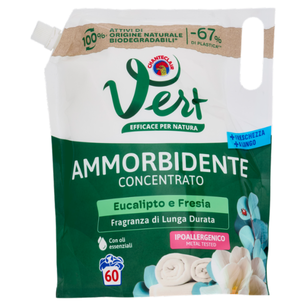 Vert di Chanteclair Ammorbidente Concentrato Eucalipto e Fresia 1200 ml