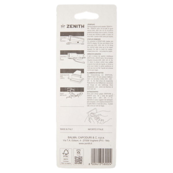 Zenith Levapunti Art. 580