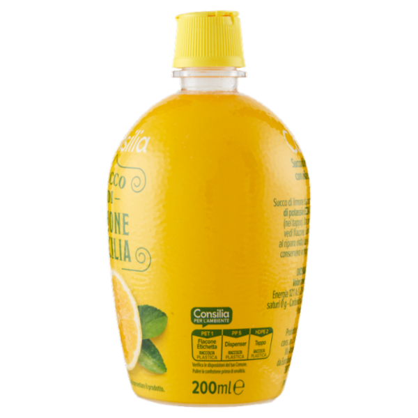 Consilia Succo di Limone di Sicilia 200 ml