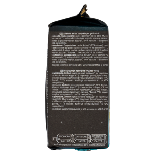 Sheba Délices du Jour Cibo Umido Gatto in Salsa con Salmone e Tacchino 6 x 50 g