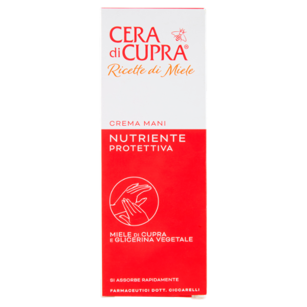 Cera di Cupra Ricette di Miele Crema Mani Nutriente Protettiva 75 ml