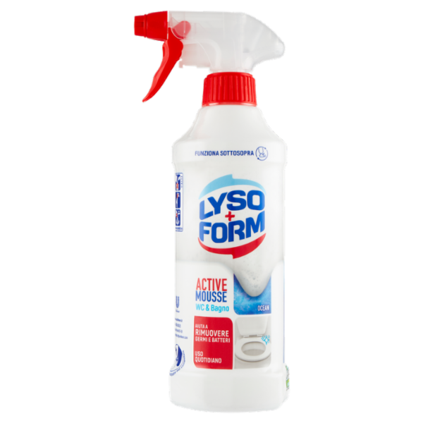 Lysoform Active Mousse Wc & Bagno Ocean 435 ml