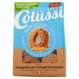 Colussi Biscotti Integrali Con Cereali Croccanti 300 g