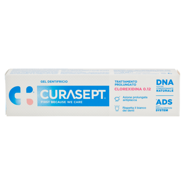 Curasept Gel Dentifricio Trattamento Prolungato Clorexidina 0.12 75 ml