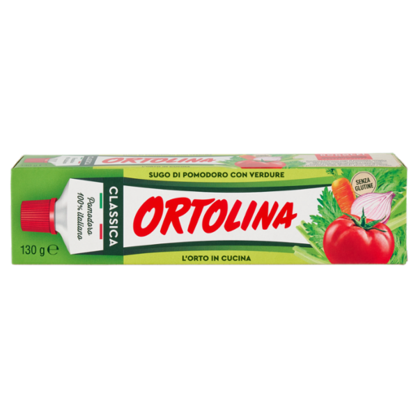 Ortolina Classica Sugo di Pomodoro con Verdure 130 g