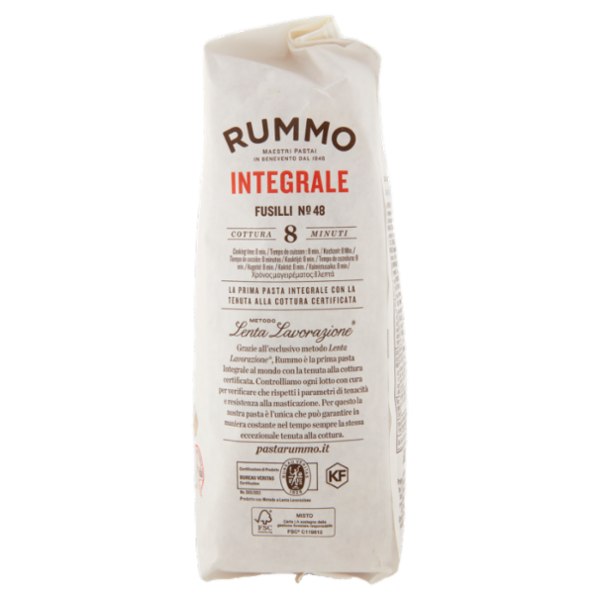 Rummo Integrale Fusilli N° 48 500 g