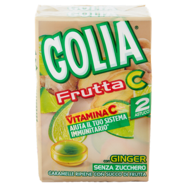 Golia Frutta C con Ginger 2 x 46 g