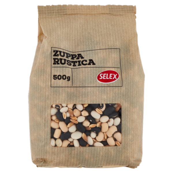 Selex Legumi e Cereali Secchi Misto per Zuppa Rustica 500 g