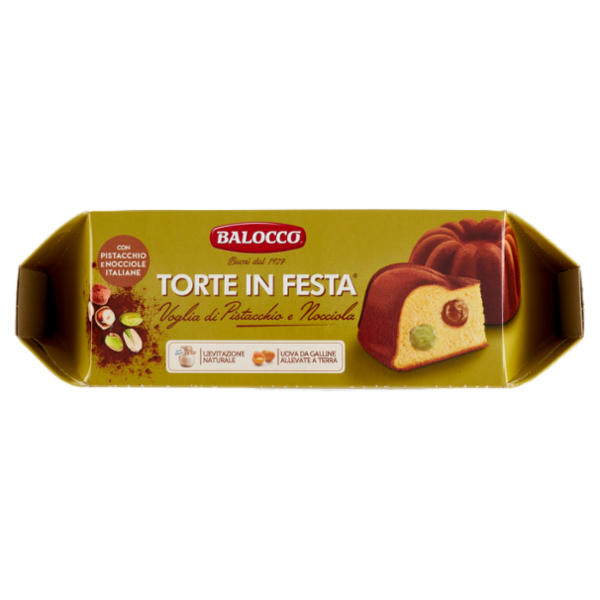 Balocco Torte in Festa Voglia di Pistacchio e Nocciola 400 g
