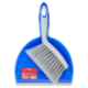 Consilia Paletta Piccola in Plastica con Profilo in Gomma e Scopino