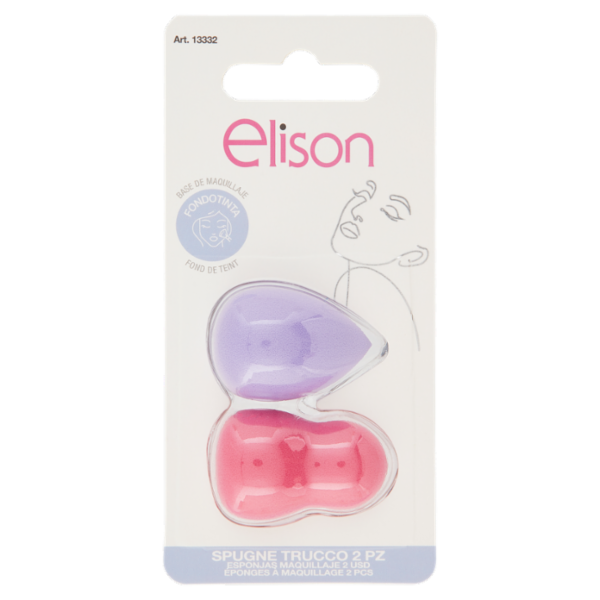 elison Spugne Trucco 2 pz