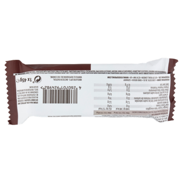 foodspring Protein Bar Extra Chocolate Double Choc Cashew 1 x 45 g