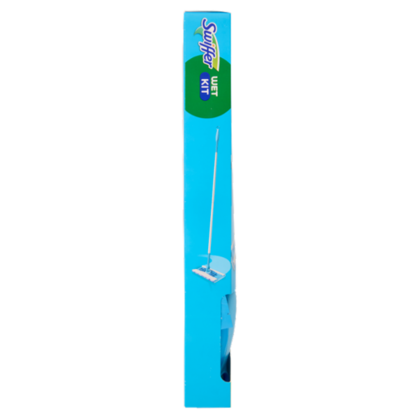 Swiffer Wet Kit Citrus Fresh (1 Scopa Lavapavimenti + 6 Panni Umidi per Pavimenti)