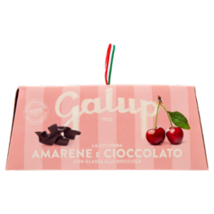 Galup La Colomba Amarene e Cioccolato Con Glassa Alle Nocciole 750 g
