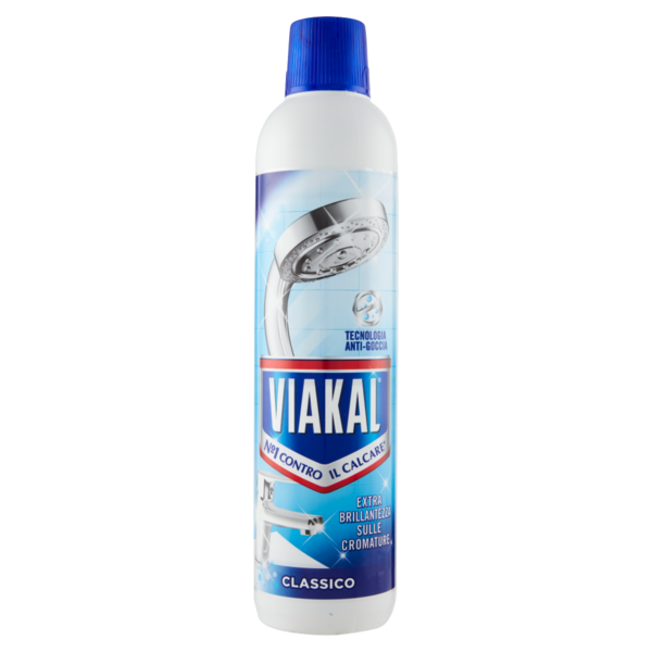 Viakal Detersivo Anticalcare Bagno e Cucina Classico Liquido 630 ml