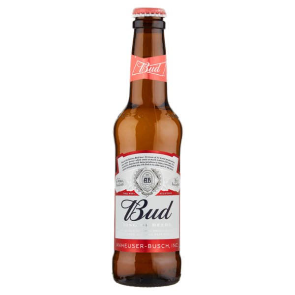 BUD Birra lager americana bottiglia 33cl