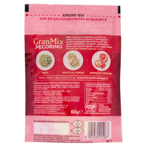 Ferrari GranMix al Pecorino 60 g