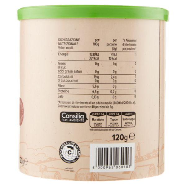 Consilia Orzo Solubile Biologico 120 g