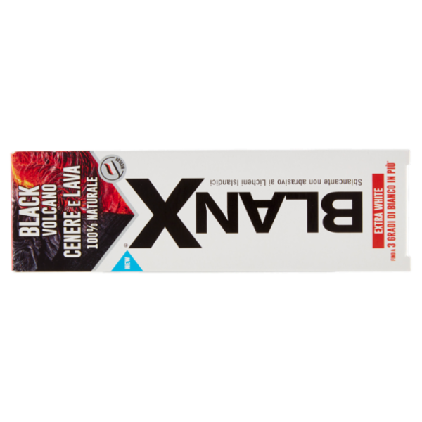 Blanx Black Volcano Cenere e Lava 100% Naturale 75 ml