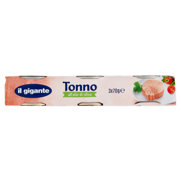 IL GIGANTE Tonno all'olio di oliva 3 x 70 g