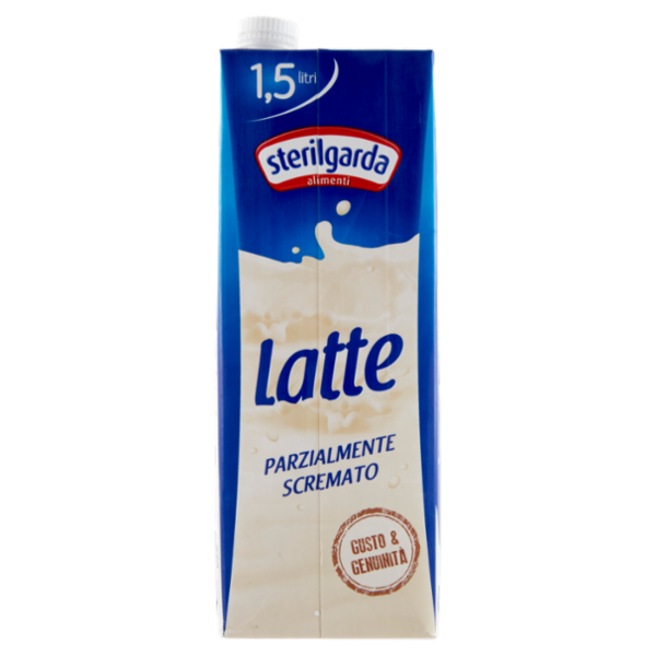 sterilgarda Latte Parzialmente Scremato 1,5 litri