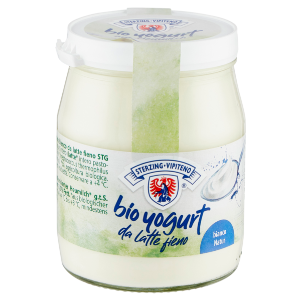 Sterzing Vipiteno bio yogurt da latte fieno bianco 150 g