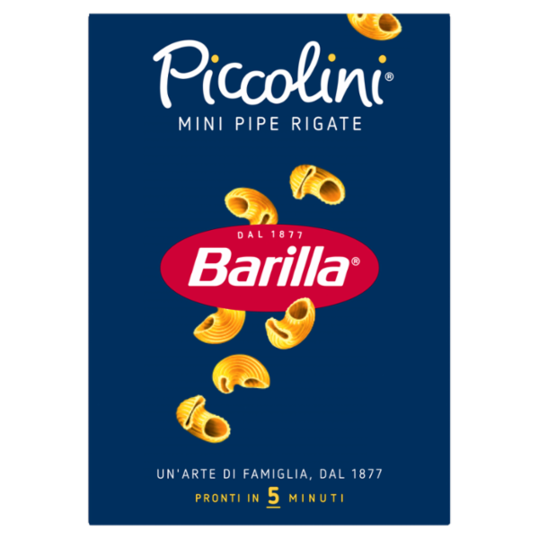 Barilla Pasta Piccolini Mini Pipe Rigate 500g
