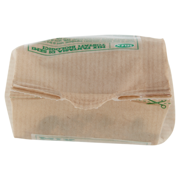 Selex Mix Fantasia di Semi Tostati di Lino, Girasole, Zucca e Sesamo Biologici 175 g