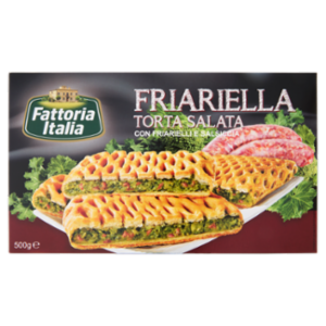 Fattoria Italia Friariella Torta Salata Con Friarielli e Salsiccia Surgelata 500 g