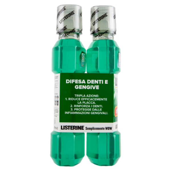 Listerine Difesa Denti e Gengive 2 x 500 ml