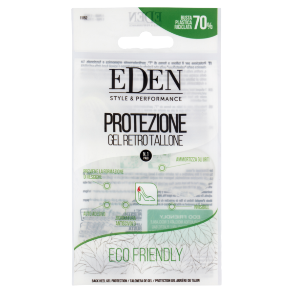 Eden Style & Performance Protezione Gel Retro Tallone 1 Paio